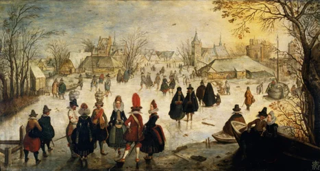 Escena de patinaje